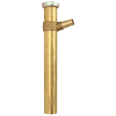 Premier HIWAY DISHWASHER TAILPIECE, ROUGH BRASS, 1-1/2 X 12 IN 556007